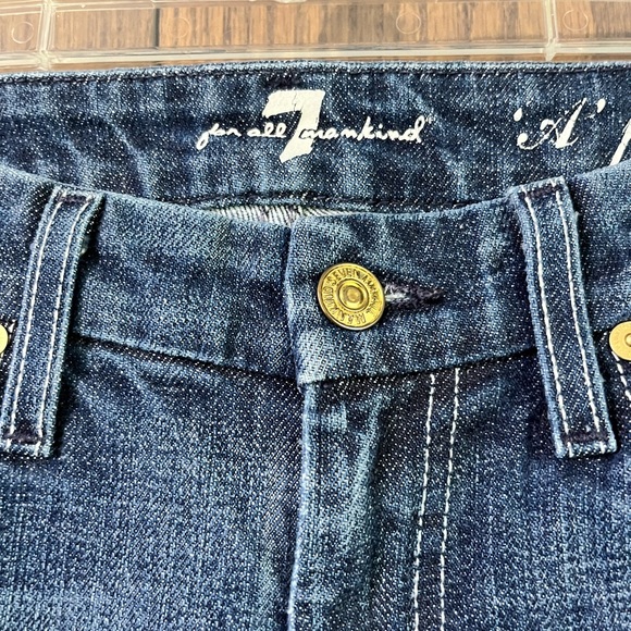 7 for all Mankind jeans size 25 - Picture 6 of 8